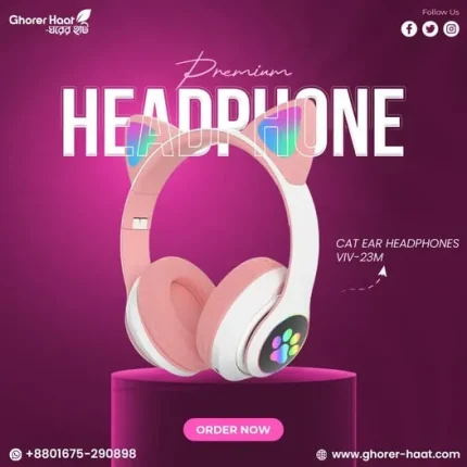 𝗣𝗿𝗲𝗺𝗶𝘂𝗺 𝗖𝗮𝘁 𝗘𝗮𝗿 𝗛𝗲𝗮𝗱𝗽𝗵𝗼𝗻𝗲𝘀