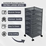 6 Layer Square Shape Kitchen Rack - Image 4
