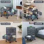 6 Layer Square Shape Kitchen Rack - Image 2